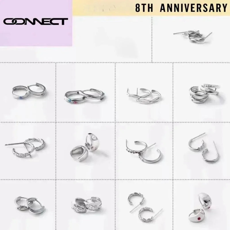 KPOP SVT 8th Anniversary Connect Earrings