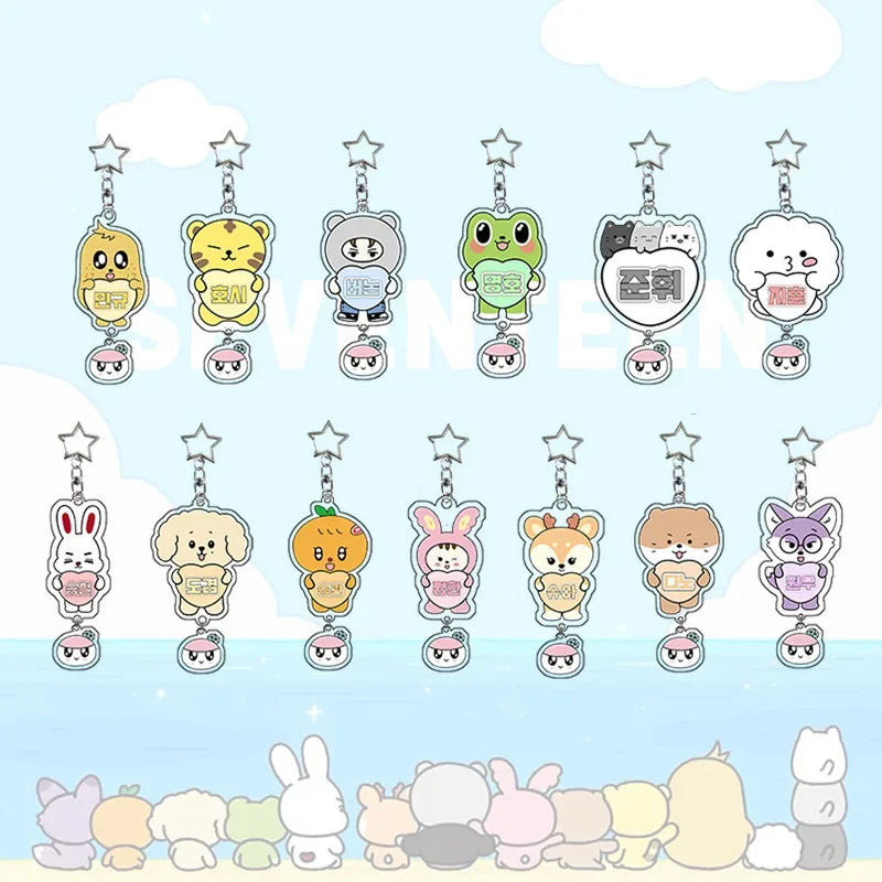 Seventeen SVT Acrylic Keyring Keychain