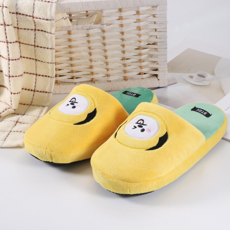 Bangtan21 Characters Indoor Cotton Slippers