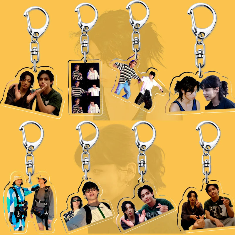 Bangtan VKook Custom Keyring Collection