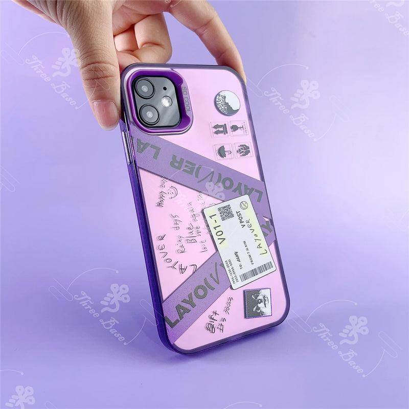 V Taehyung LAYOVER Case for Iphone