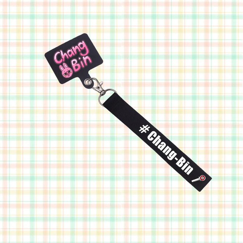 SKZ Cartoon Phone Patch Lanyards Keychain