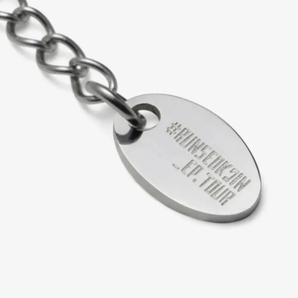 Bangtan JIN RUNSEOKJIN Guitar Charm Necklace