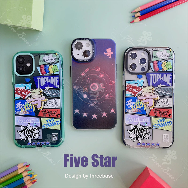Stray Kids 5-Star Case For iPhone
