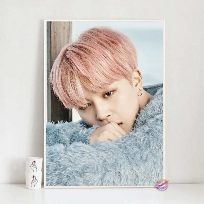 Park Jimin Poster Canvas Art Painting