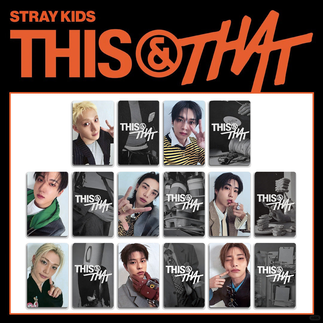 Straykids This & That Photocards Group Set
