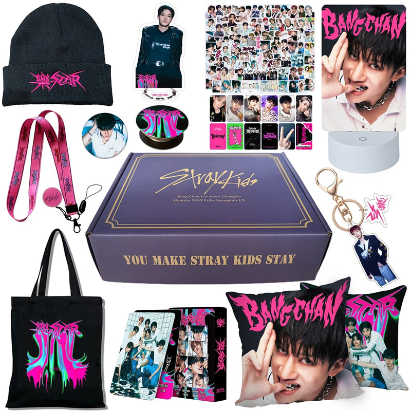 KPOP Stray Kids New Album Rock Star Gift Box