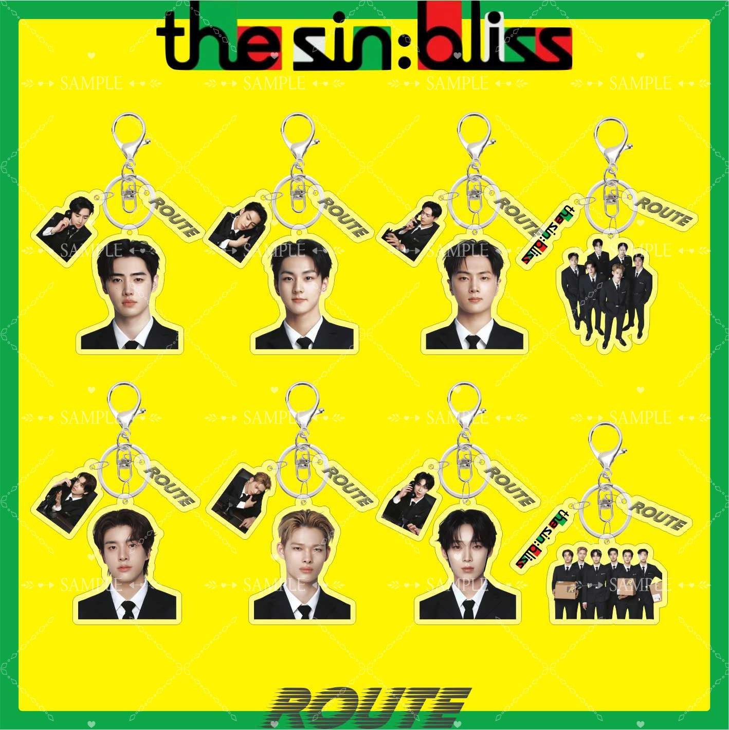 Enyhpen The Sin Bliss Route 2026 Keychain Accessories