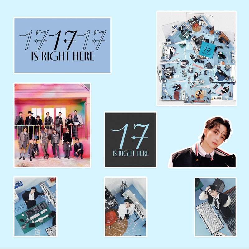 SVT 17 IS RIGHT Here Stickers Pack