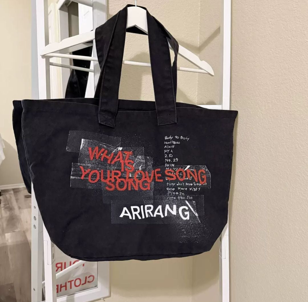 Bangtan Boys Arirang 2026 Shoulder Tote Bag