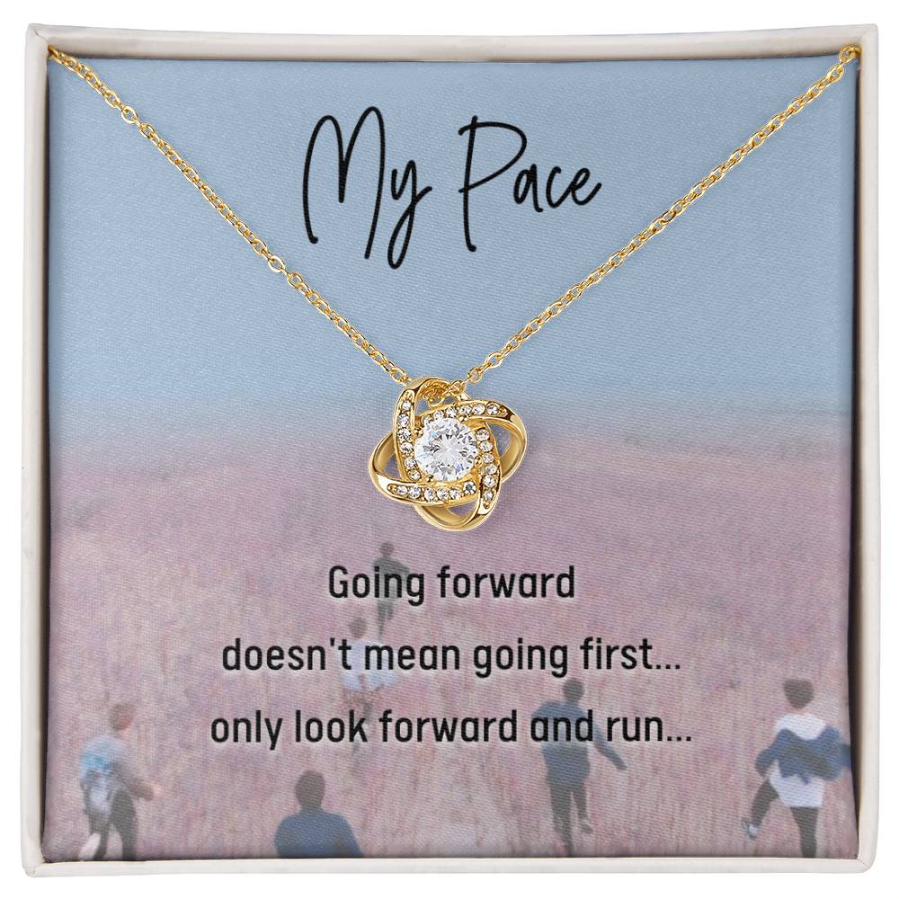 My Pace Stray Kids Love Knot Necklace