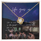 Life Goes On Love Knot Necklace