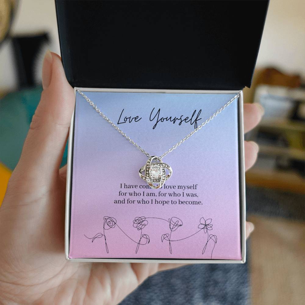 Love Yourself Army Necklace