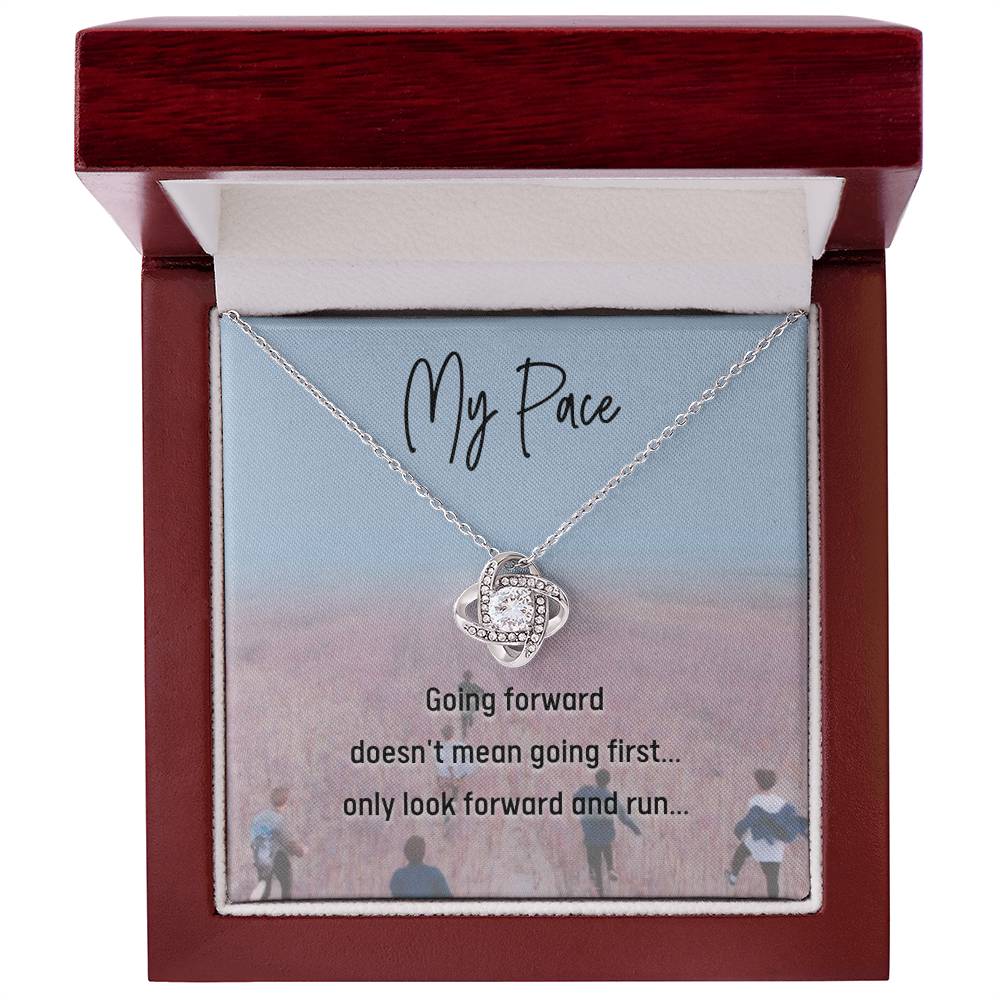 My Pace Stray Kids Love Knot Necklace