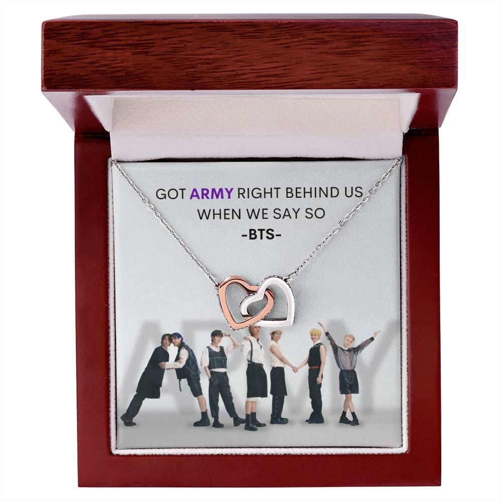 Got Army Right Behind Us Necklace