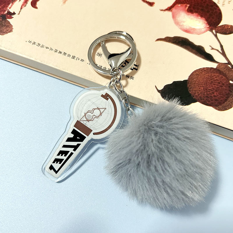 KPOP Group Logo Cute Keychain Slings