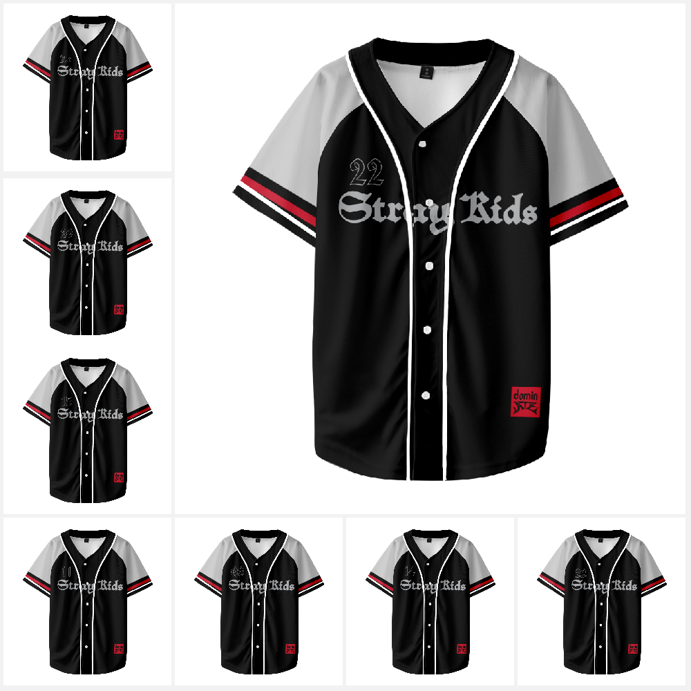 Stray Kids Cardigan Baseball Jersey 2025