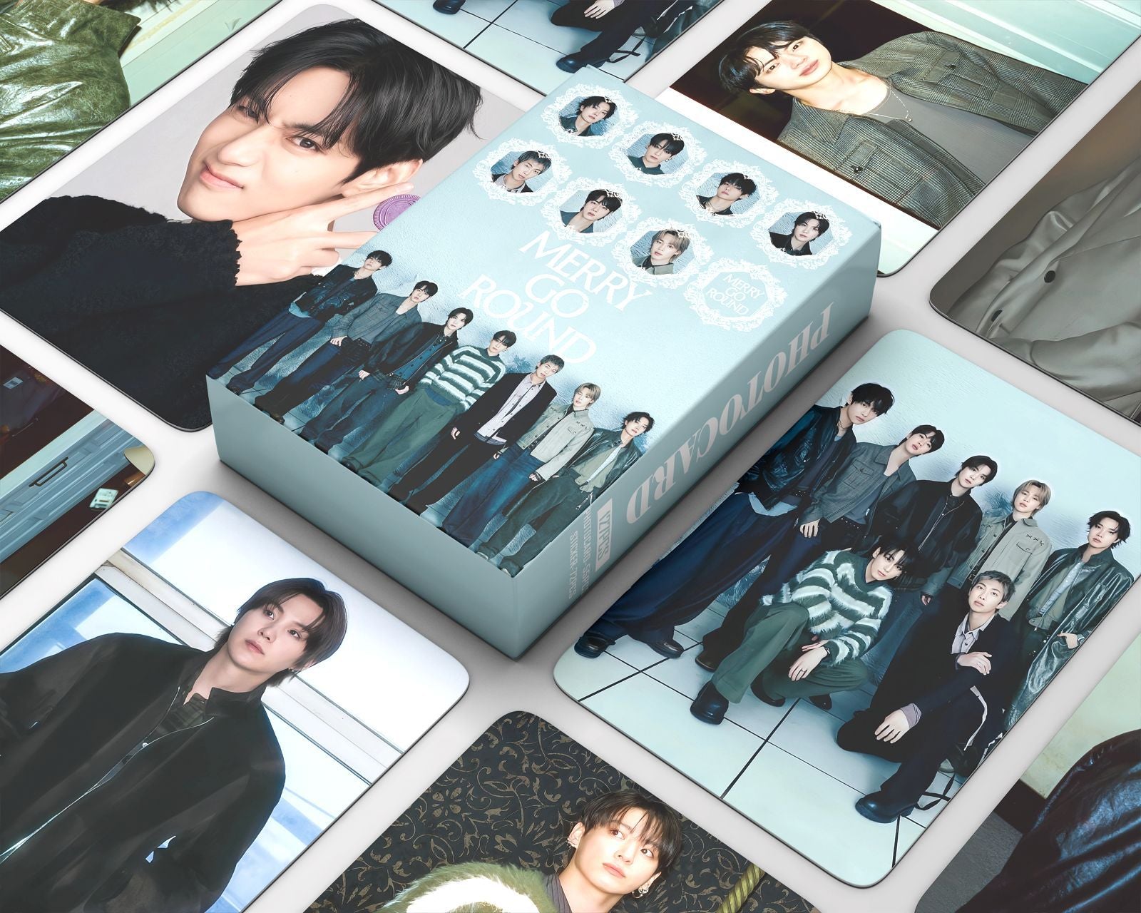 Bangtan Boys Merry Go Round Lomo Card Collection