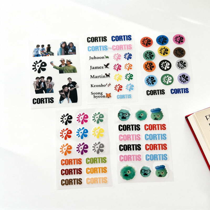 CORTIS Cute Sticker Accessories
