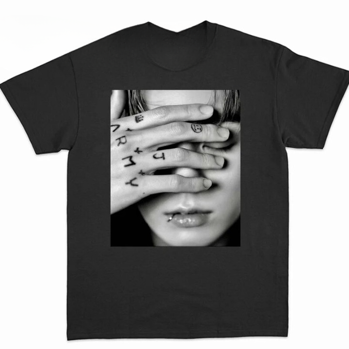 Bangtan Boys Jungkook Black and White Design Shirt