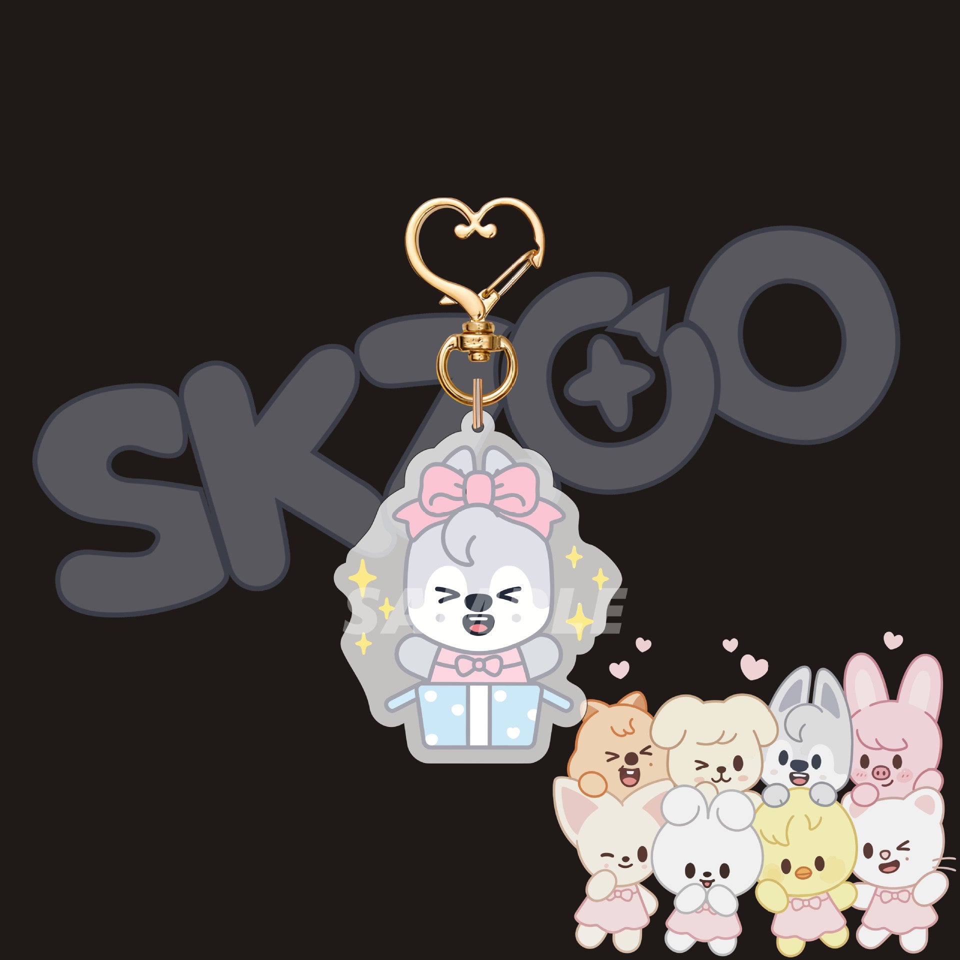 Stray Kids Skzoo 2026 Cute Keychain Accessories