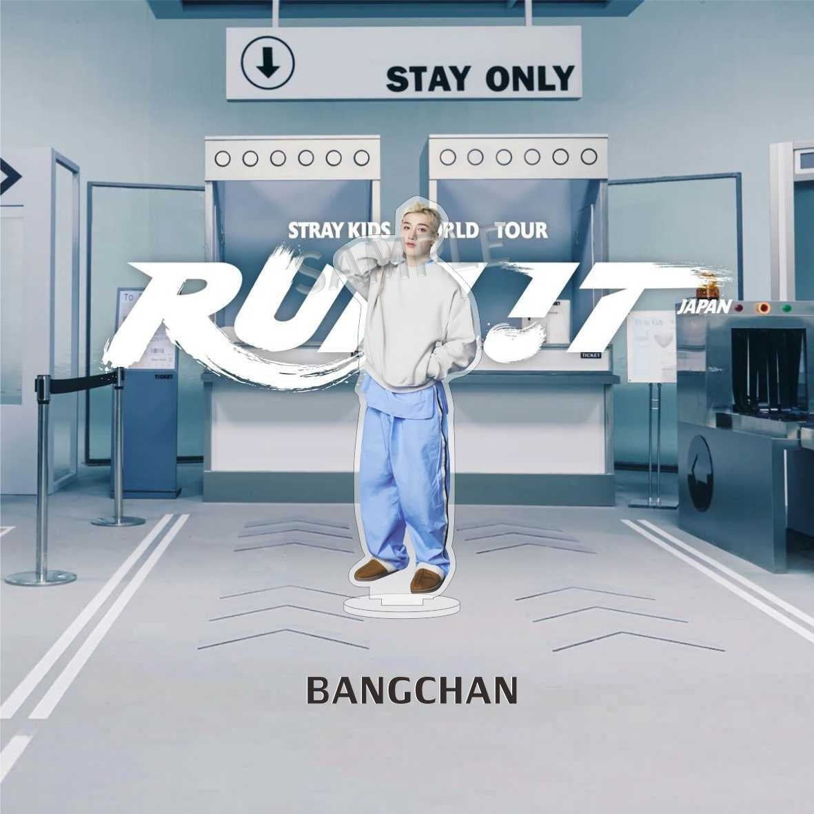 Stray Kids Run It 2026 Standee Merch