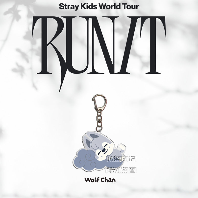 Straykids Skzoo Cute Run It Keychain Accessories