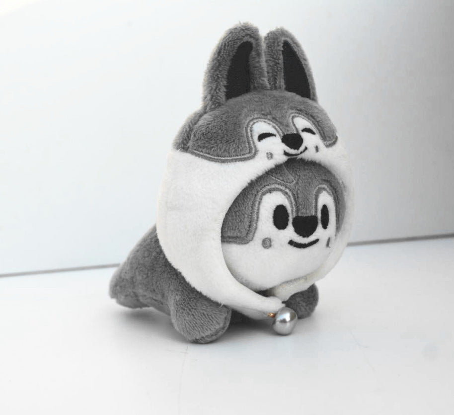 Stray Kidz 2026 SKZOO Heart Keychain with Hat Accessories