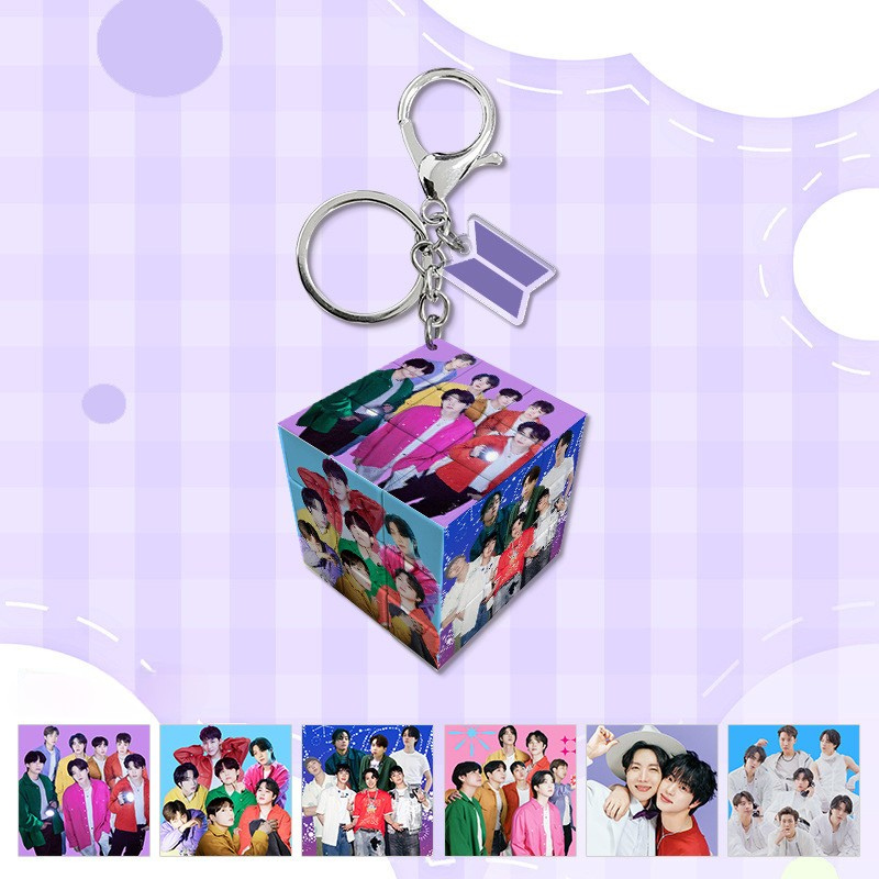 Bangtan Boys 2026 Cube Keychain Accessories