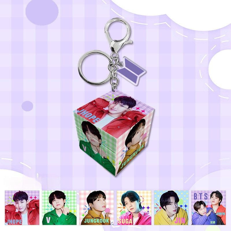 Bangtan Boys 2026 Cube Keychain Accessories