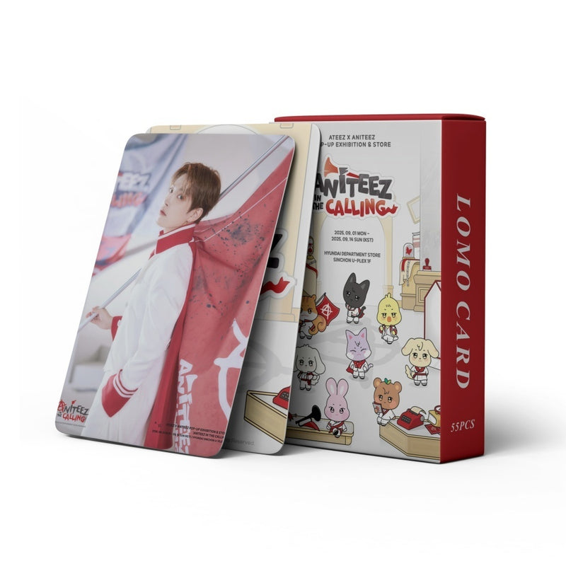 ATEEZ Aniteez in the Calling Lomo Cards