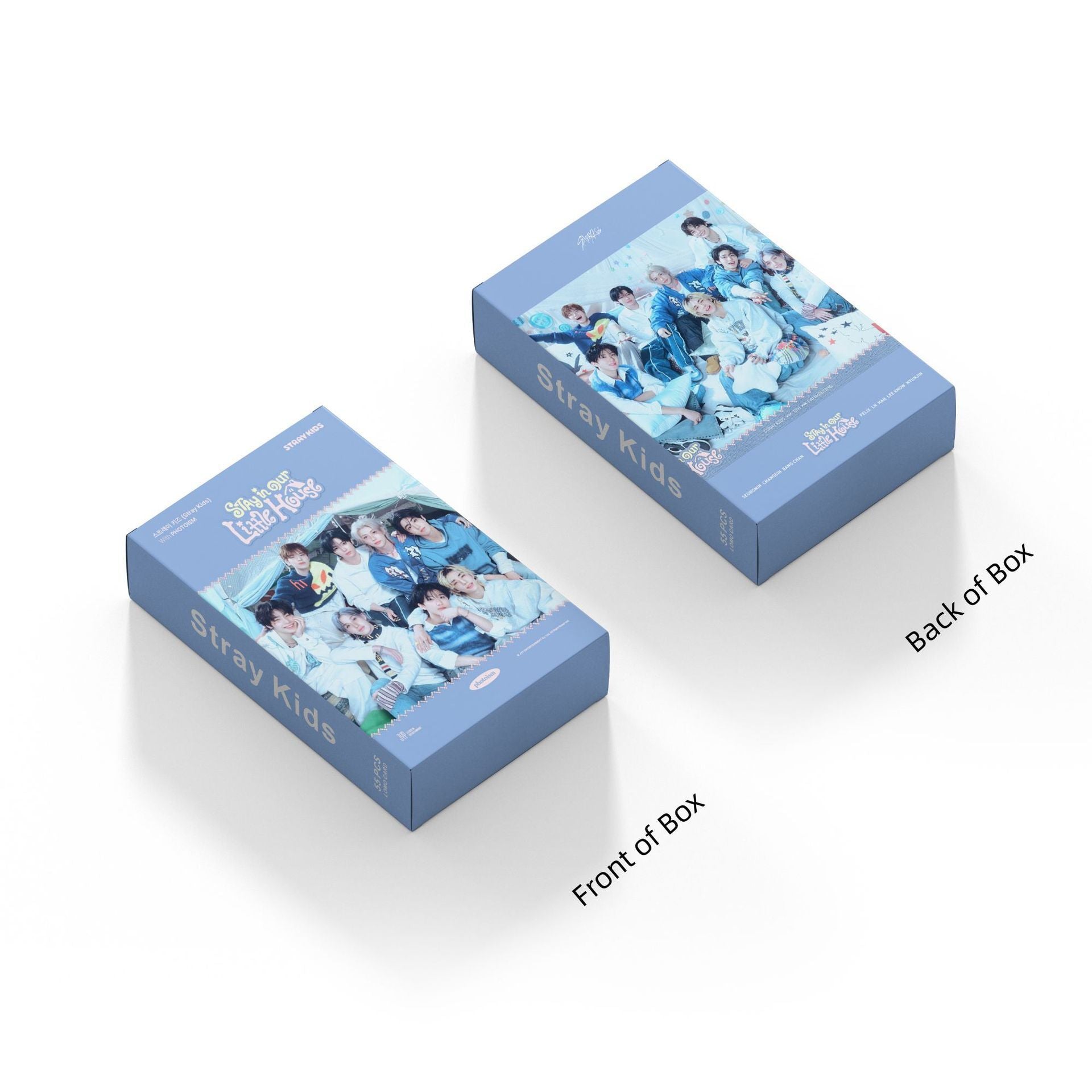 Stray kids Stay in our Little House 2026 Laser Lomo Cards