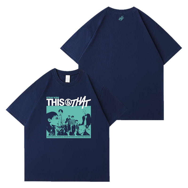 SKZ This & That Colored Cute Shirt Merch