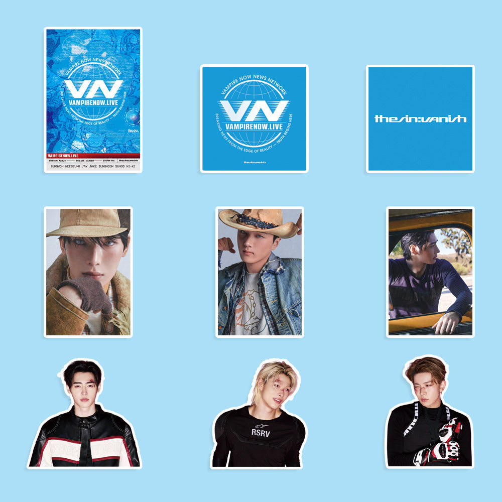 Enhypen The Sin Vanish 2026 Sticker Accessories