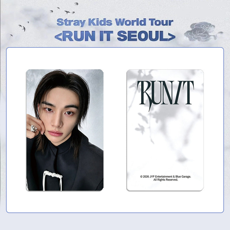 Straykids Run IT Seoul Photocards Collection