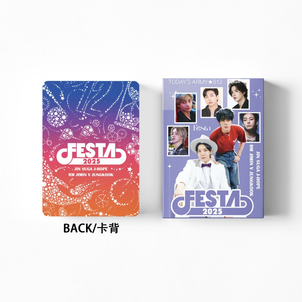 Bangtan Boys FESTA 2025 Lomo Card Collection