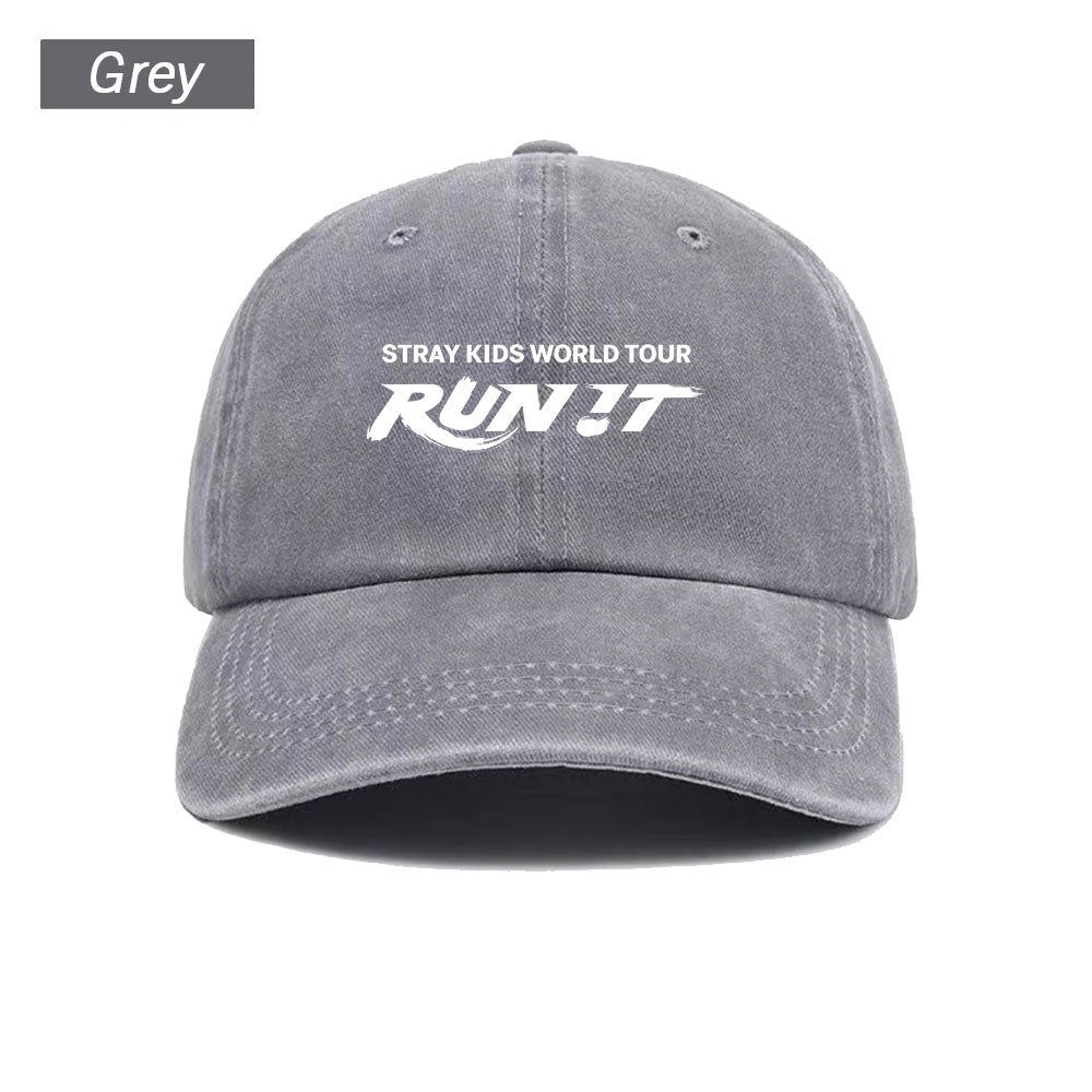 Stray Kids Run It 2026 World Tour Baseball Cap