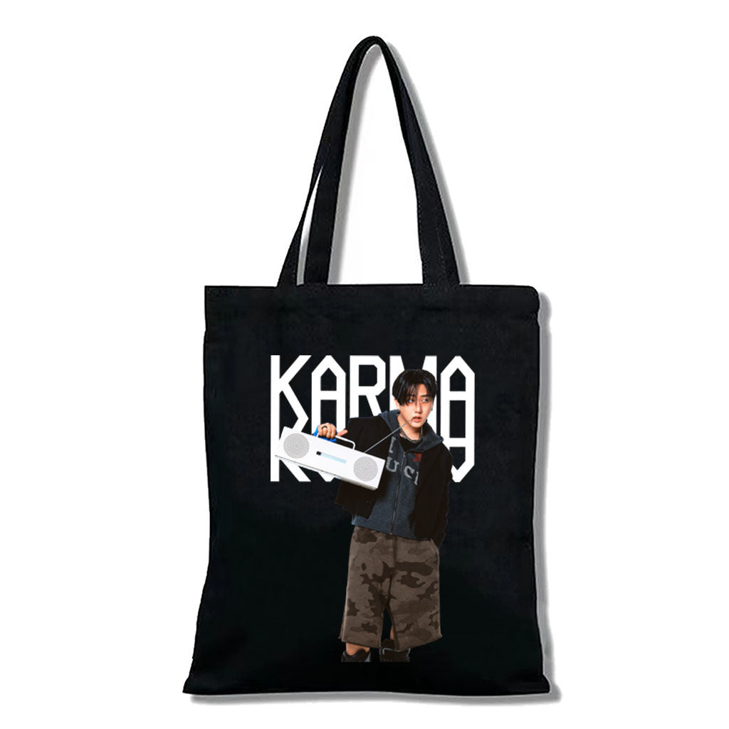 Stray Kids KARMA 2025 Tote Bag Merch