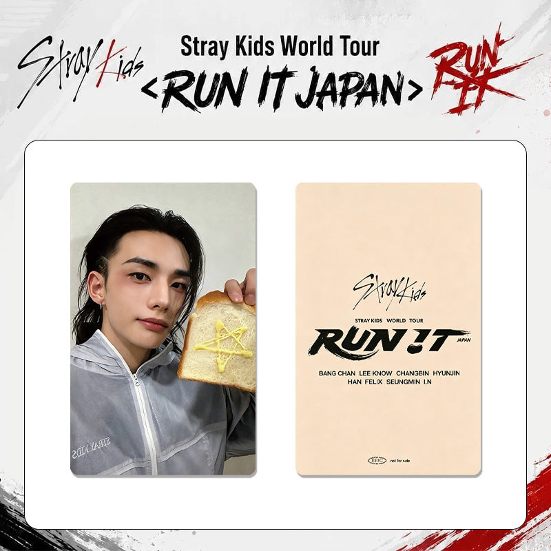 Straykids Run IT Japan Tour Sunflower Photocards