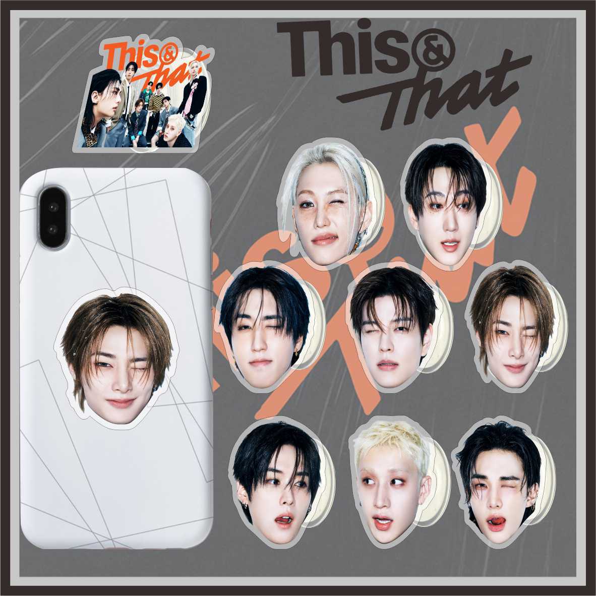 Straykids 2026 This & That Phone Grip Holder