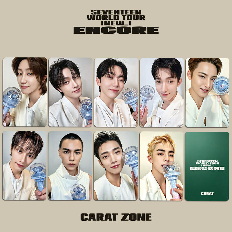 SEVENTEEN New Encore Carat Zone Photocards