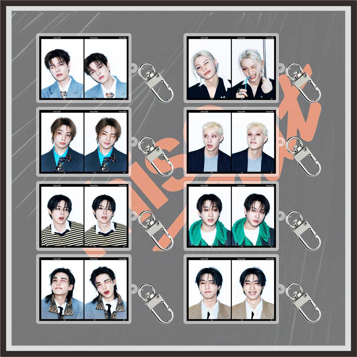 Straykids This & That Keychain Accessories