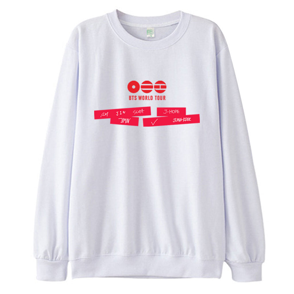 Bangtan Boys 2026 World Tour Sweater Merch