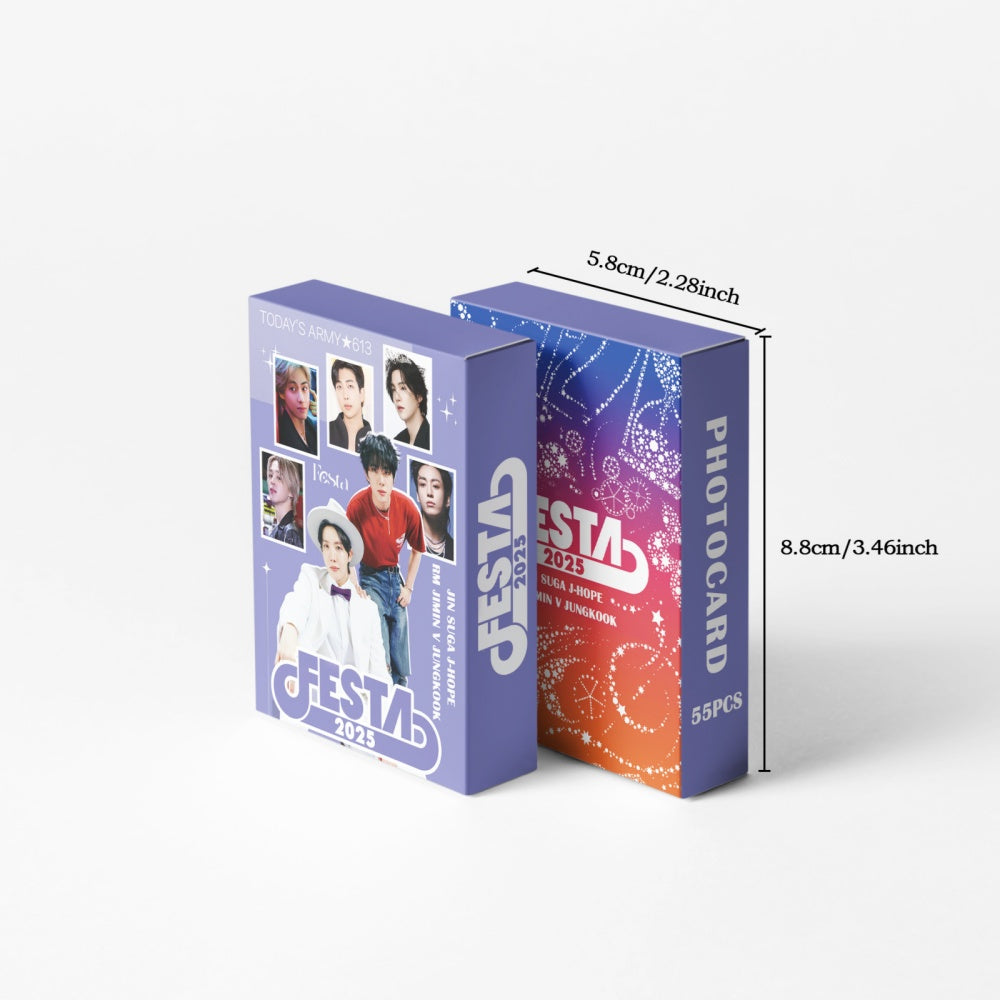 Bangtan Boys FESTA 2025 Lomo Card Collection