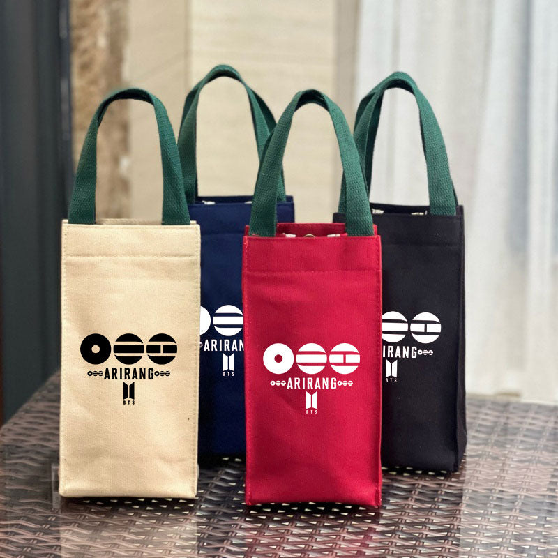 Bangtan Boys Arirang 2026 Canvas Cup Storage Bag