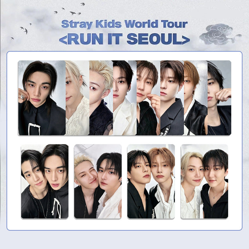Straykids Run IT Seoul Photocards Collection