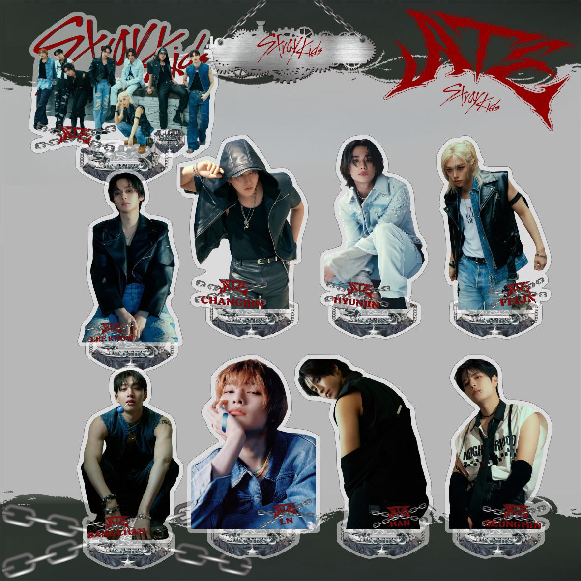 Stray kids New Mini Album "ATE" Standee