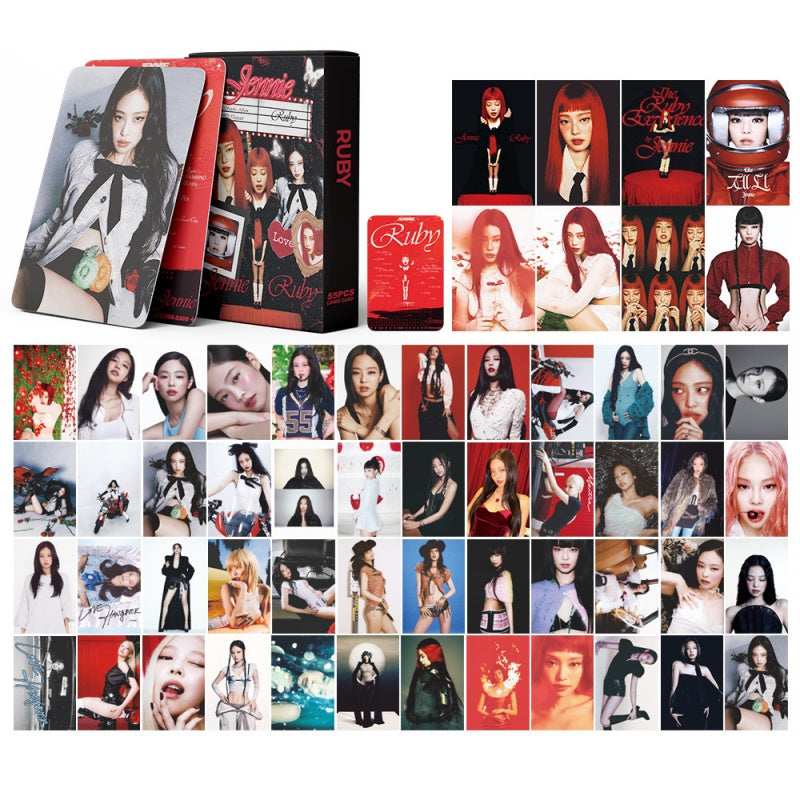 Blackpink Jennie Ruby Lomo Card