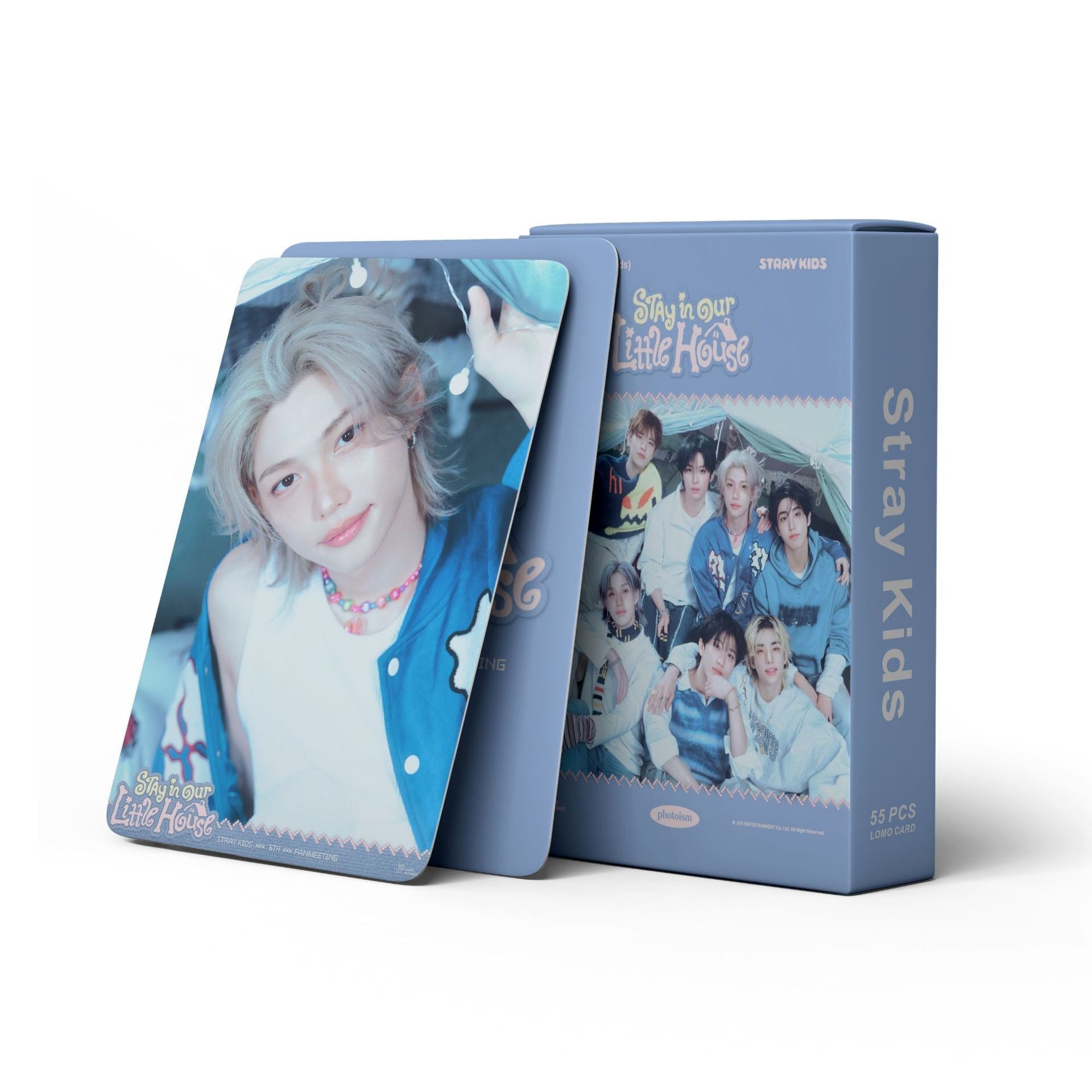 Stray kids Stay in our Little House 2026 Laser Lomo Cards
