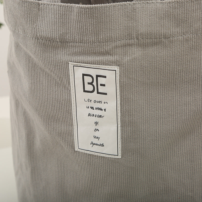 Bangtan Boys Famous Grey Tote Bag